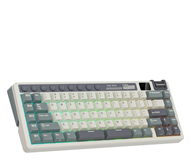 Royal Kludge RK M70 Cyan Purple Beige switch - 1455769 - zdjęcie 2